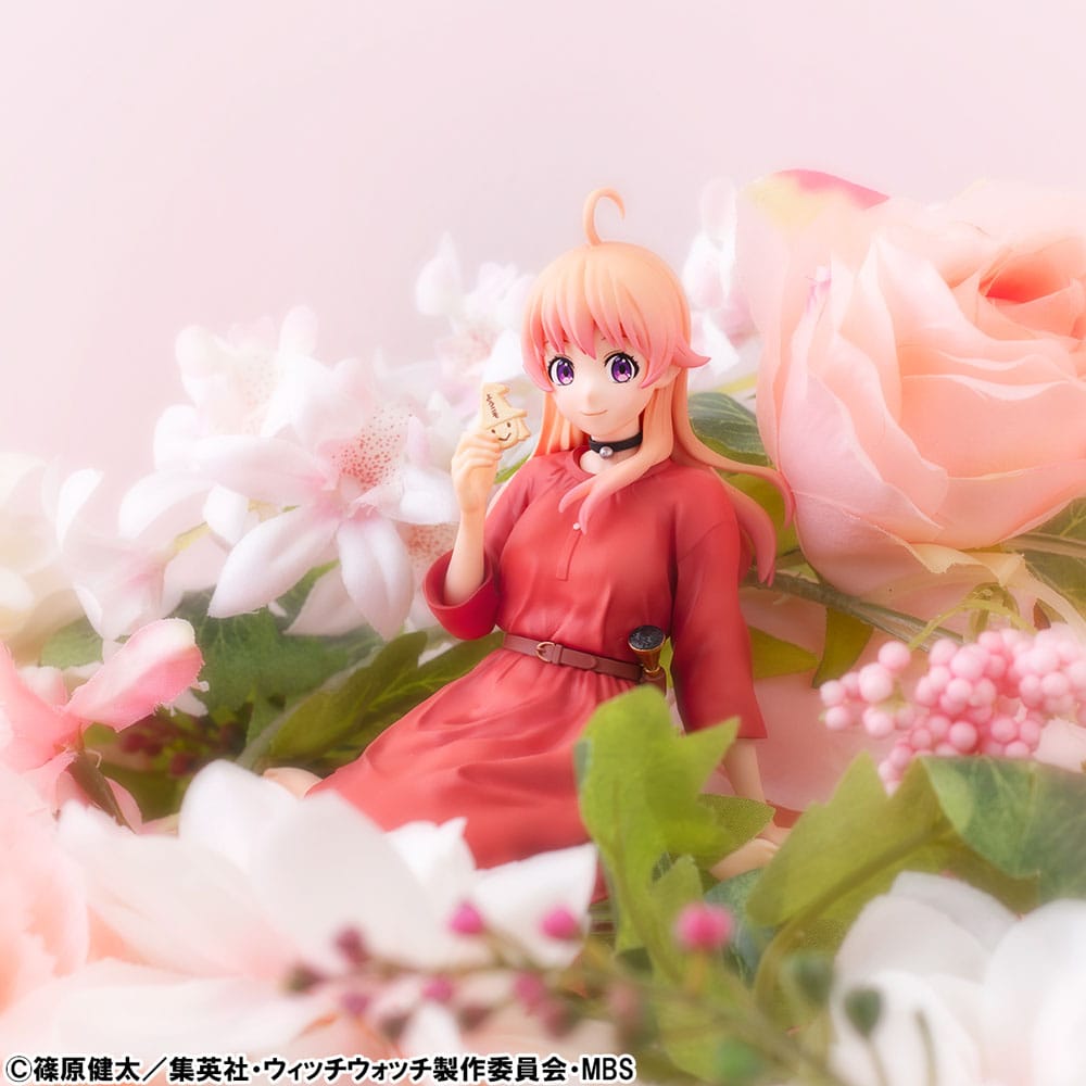 SU ORDINAZIONE Witch Watch G.E.M. Series PVC Statue Nico Palm Size 9 cm