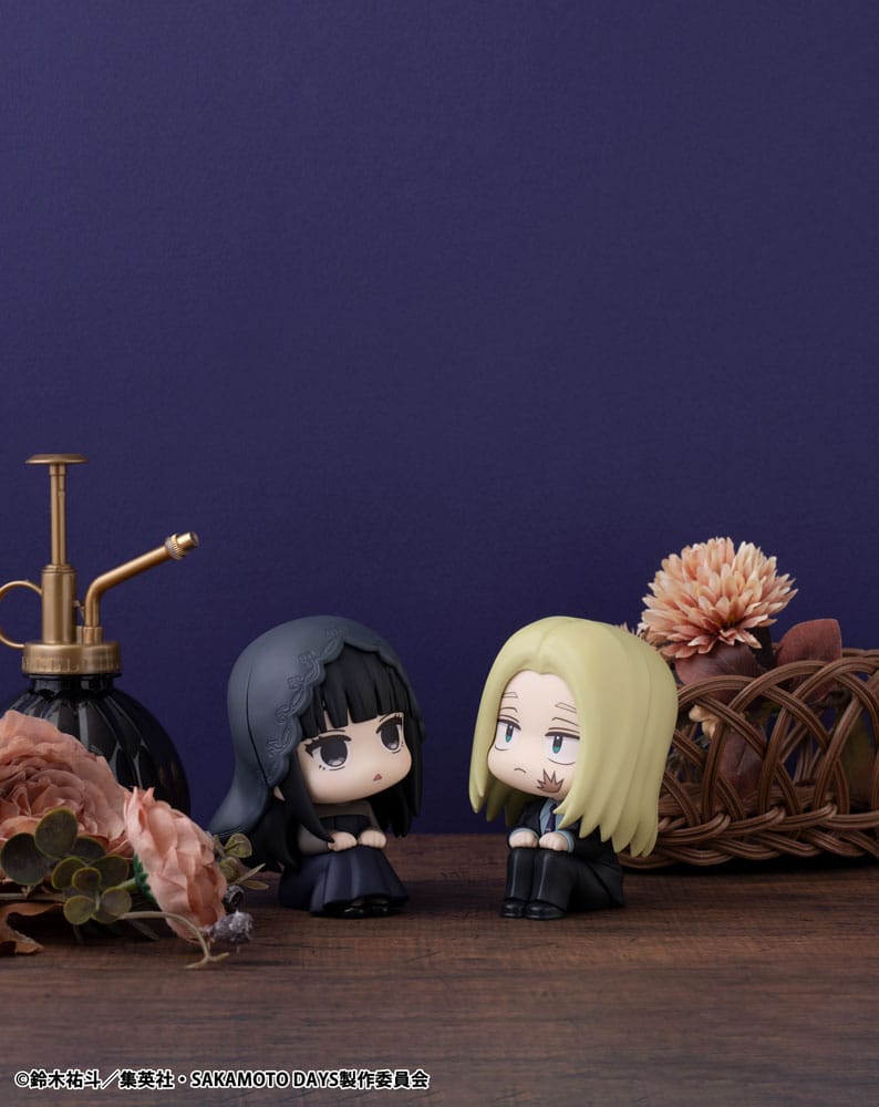 PREORDER+ CLOSED 05/2026 (NOT CANCELLABLE) Sakamoto Days Look Up PVC Statue Shishiba & Osaragi Set (with gift) 11 cm