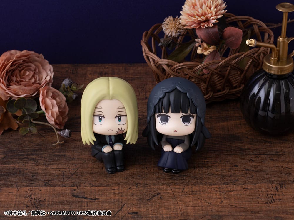 PREORDER+ CLOSED 05/2026 (NOT CANCELLABLE) Sakamoto Days Look Up PVC Statue Shishiba & Osaragi Set (with gift) 11 cm