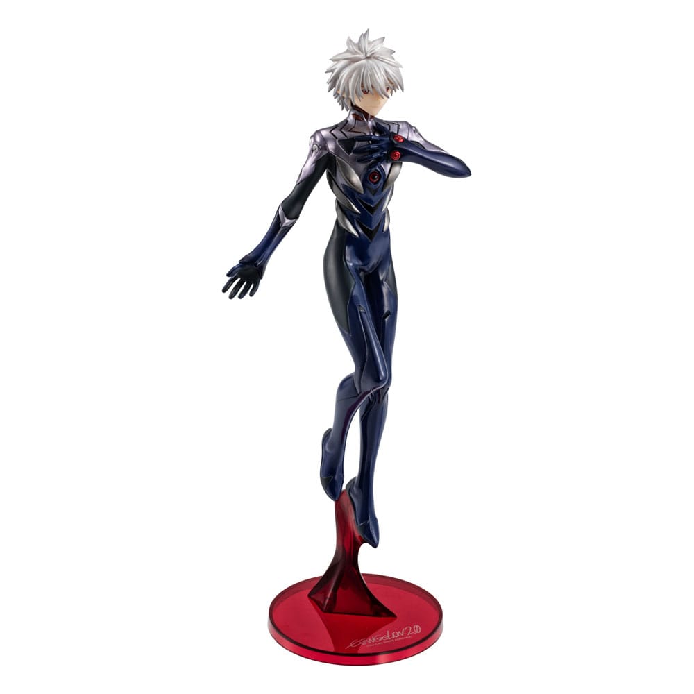 PREORDINE+ 04/2026 (NON CANCELLABILE) Evangelion: 3.0 + 1.0 Thrice Upon a Time G.E.M. Series PVC Statue Kaworu Nagisa 21 cm