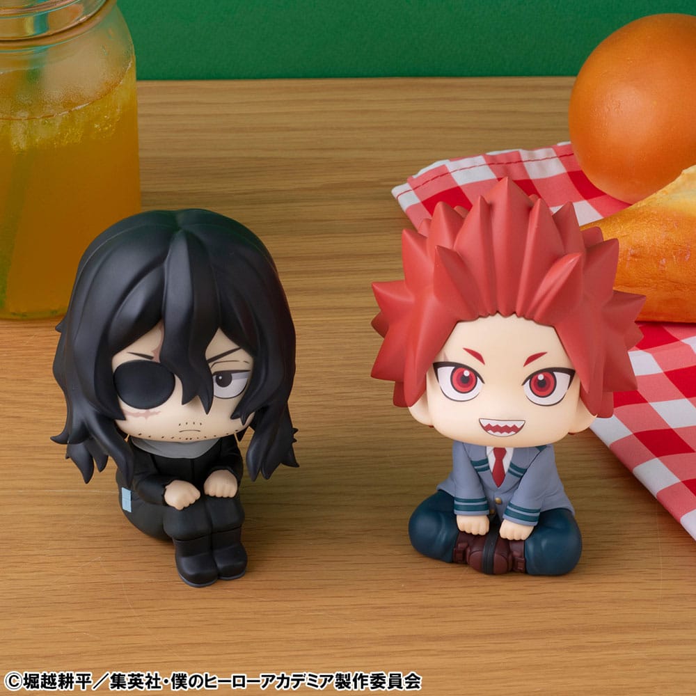 PREORDER+ CLOSED 06/2026 (NOT CANCELABLE) My Hero Academia Look Up PVC Statue Set Eijiro Kirishima & Shoto Aizawa (with gift) 11 cm