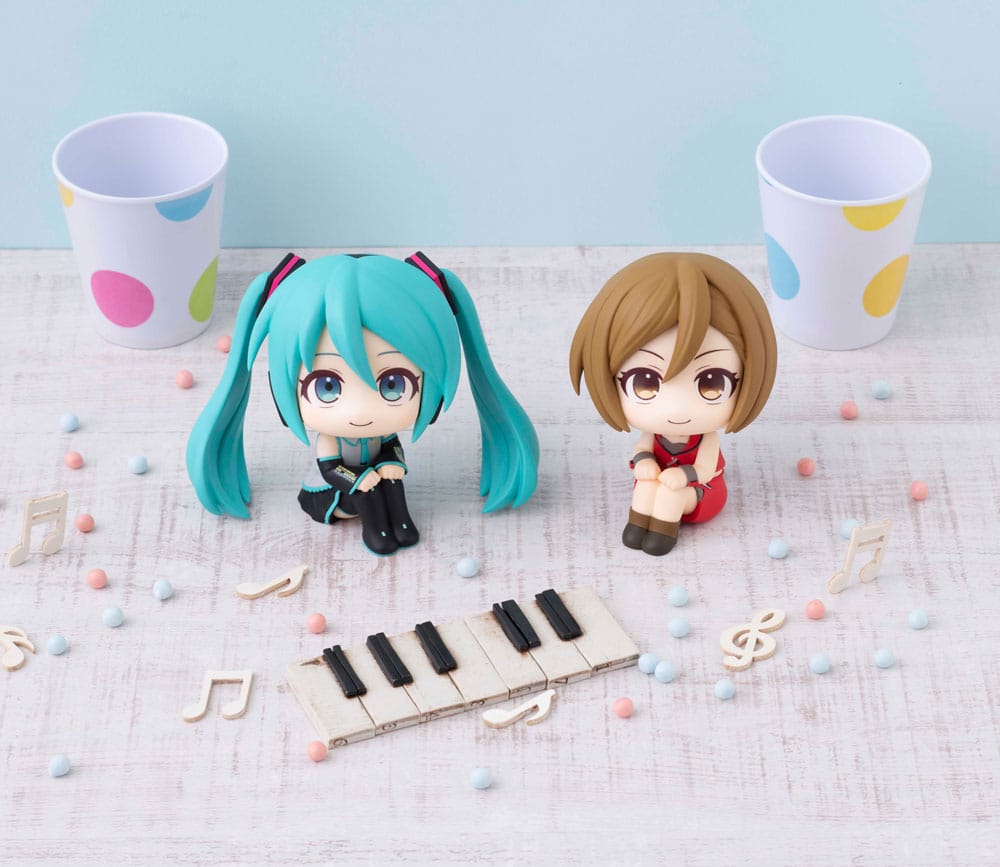 PREORDINE+ 05/2026 (NON CANCELLABILE) Character Vocal Series Look Up PVC Statue Hatsune Miku & Meiko Set (with gift) 11 cm