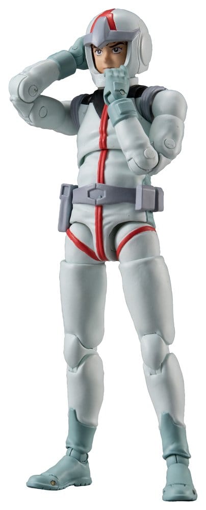PREORDINE+ 09/2027 Mobile Suit Gundam G.M.G. Collection PVC Figure Earth Federation Amuro Ray Normal Suit Ver. 10 cm (Repeat)