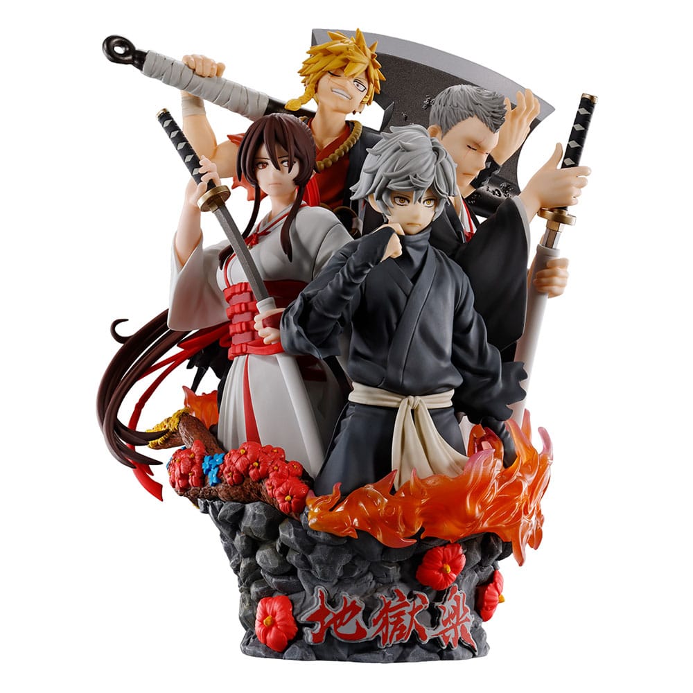 SU ORDINAZIONE Hell´s Paradise Petitrama DX PVC Mini Statue 15 cm ESAURITO