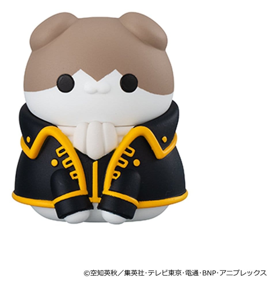 PREORDINE+ 07/2027 Gintama Mega Cat Project Mini Figures Nyantama Go Meow-Meow Edition! 3 cm Blind Box Display (8) (Repeat)