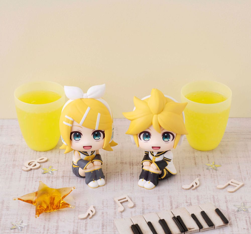 PREORDINE+ CHIUSO 08/2026 (NON CANCELLABILE) Character Vocal Series: Rin/Len Look Up PVC Statue Hatsune Rin & Len Set (with gift) 11 cm