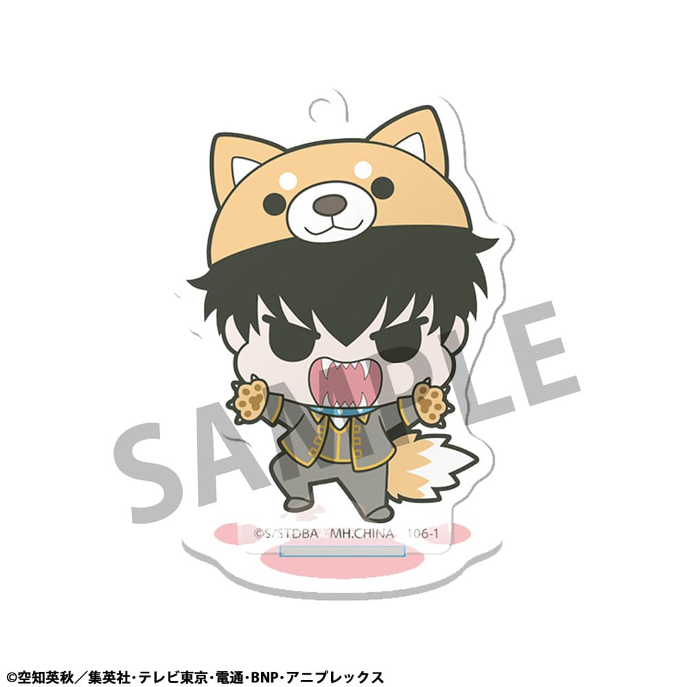 SU ORDINAZIONE Gintama Acrylic Figure Prince Hata & Animal Paradise 6 cm Display (6)