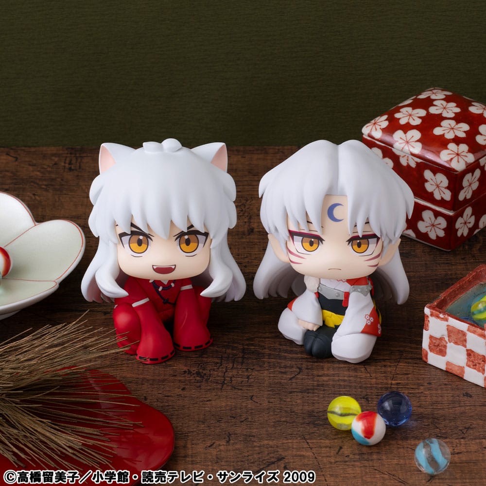 PREORDINE+ 06/2026 (NON CANCELLABILE) Inuyasha Look Up PVC Statue Inuyasha & Sesshomaru 11 cm (with gift)