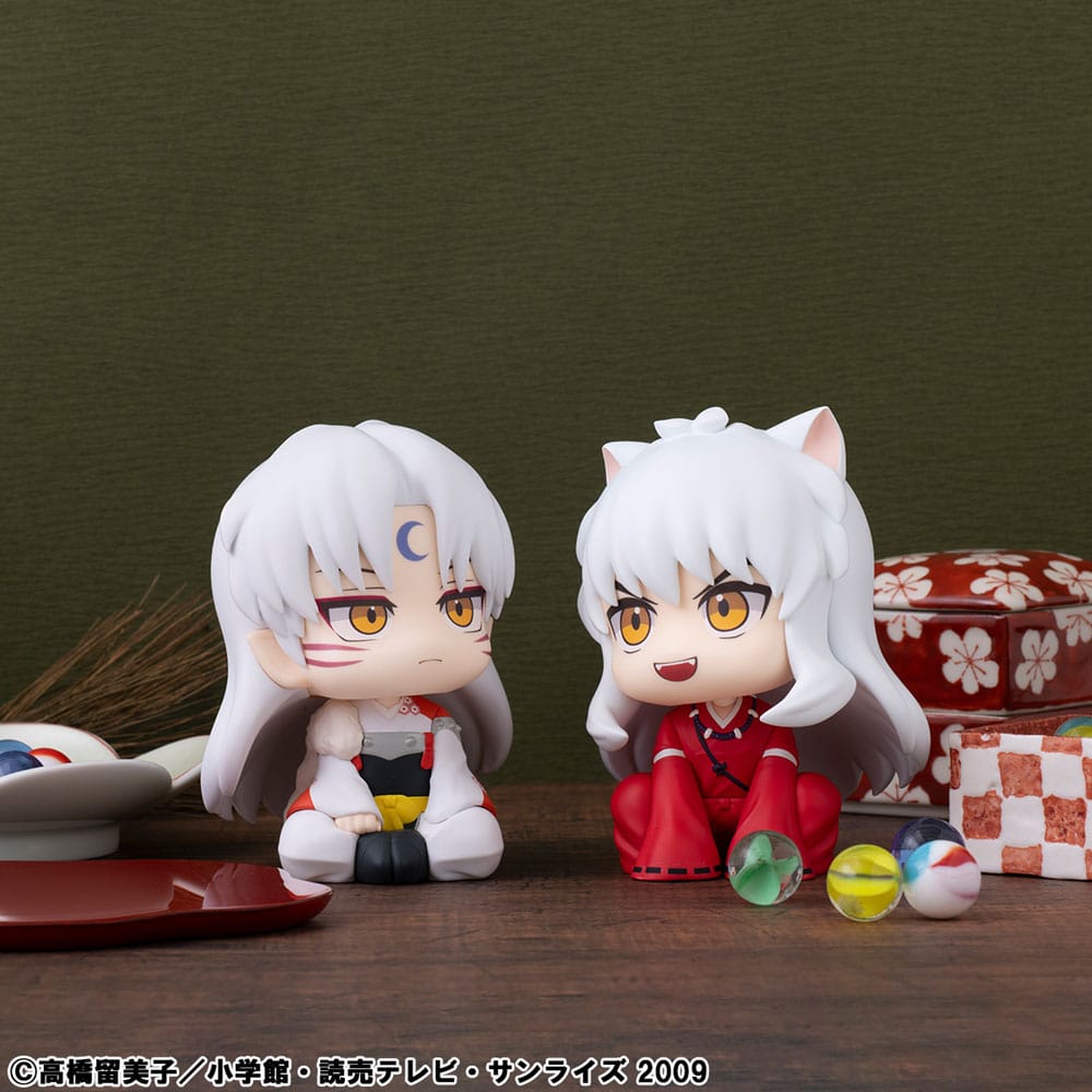 PREORDINE+ 06/2026 (NON CANCELLABILE) Inuyasha Look Up PVC Statue Inuyasha & Sesshomaru 11 cm (with gift)
