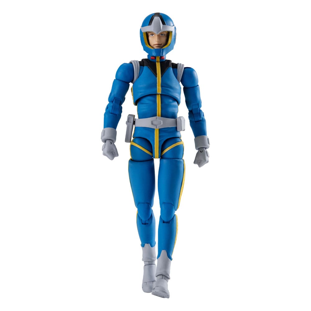 PREORDINE+ 04/2026 (NON CANCELLABILE) Mobile Suit Gundam G.M.G. Collection 11 Action Figure Earth Federation Sleggar Law Normal Suit Ver. 10 cm