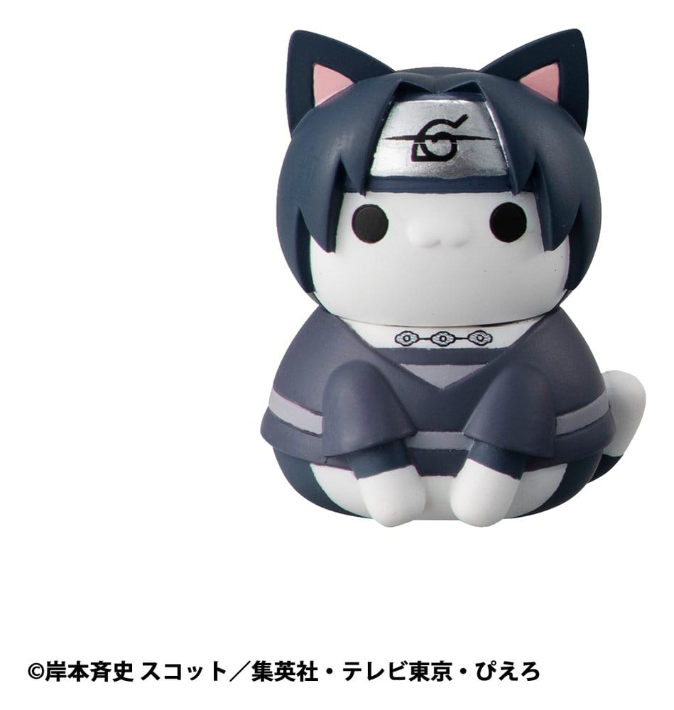 SU ORDINAZIONE Naruto Shippuden Mega Cat Project Trading Figure Defense Battle of Village of Konoha! 3 cm Nyaruto! Blind Box Assortment (8) (re-run)