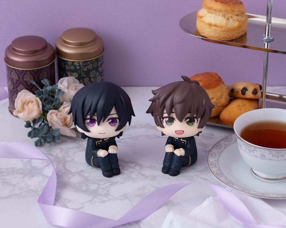 PREORDINE+ 08/2026 (NON CANCELLABILE) Code Geass Lelouch of the Rebellion Look Up PVC Statues Lelouch Lamperouge & Suzaku Kururugi Set (with gift) 11 cm