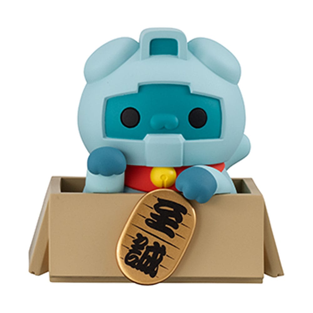 SU ORDINAZIONE Mobile Suit Gundam Mega Cat Project Nyandam Trading Figure Luckycat 6 cm Blind Box Assortment (6)