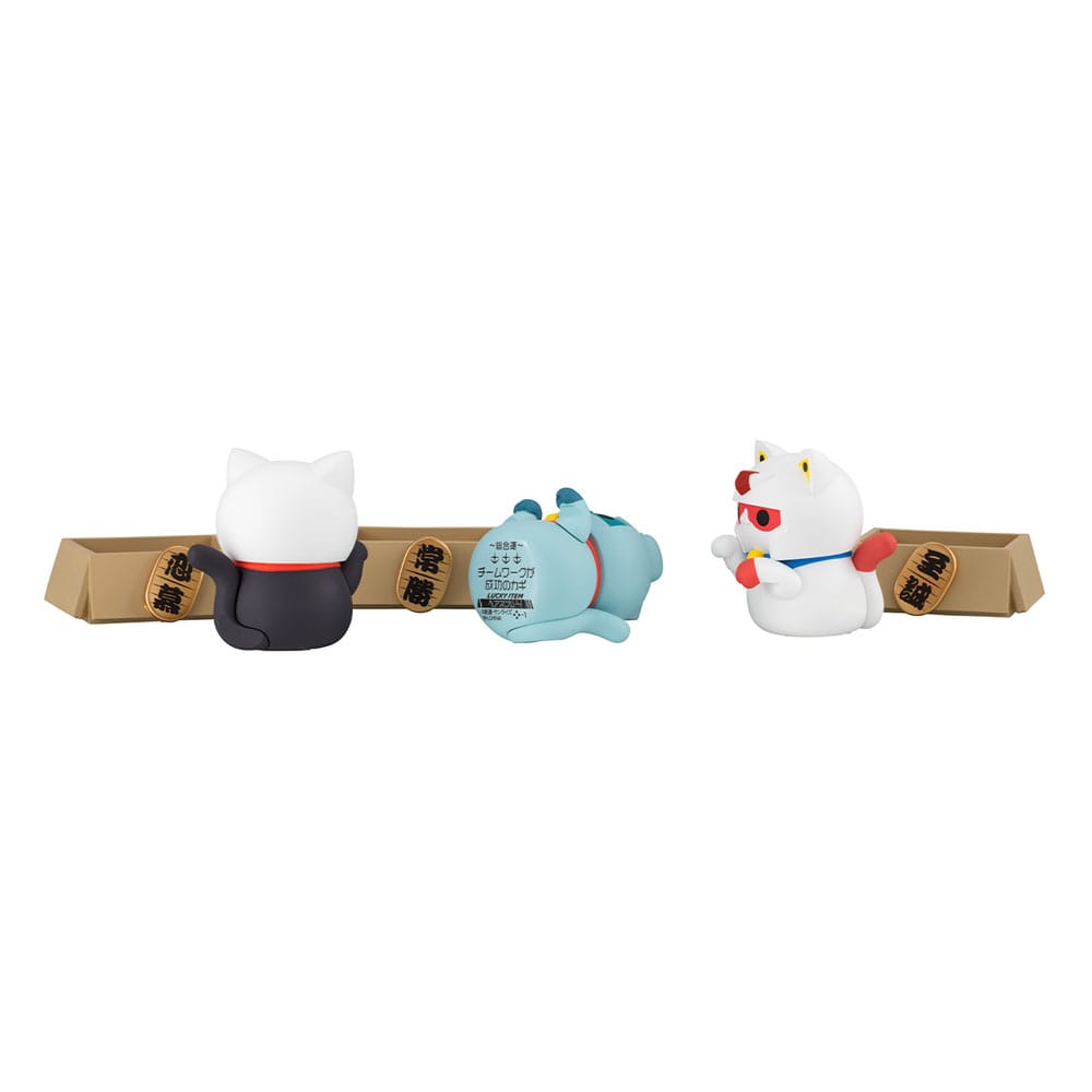 SU ORDINAZIONE Mobile Suit Gundam Mega Cat Project Nyandam Trading Figure Luckycat 6 cm Blind Box Assortment (6)