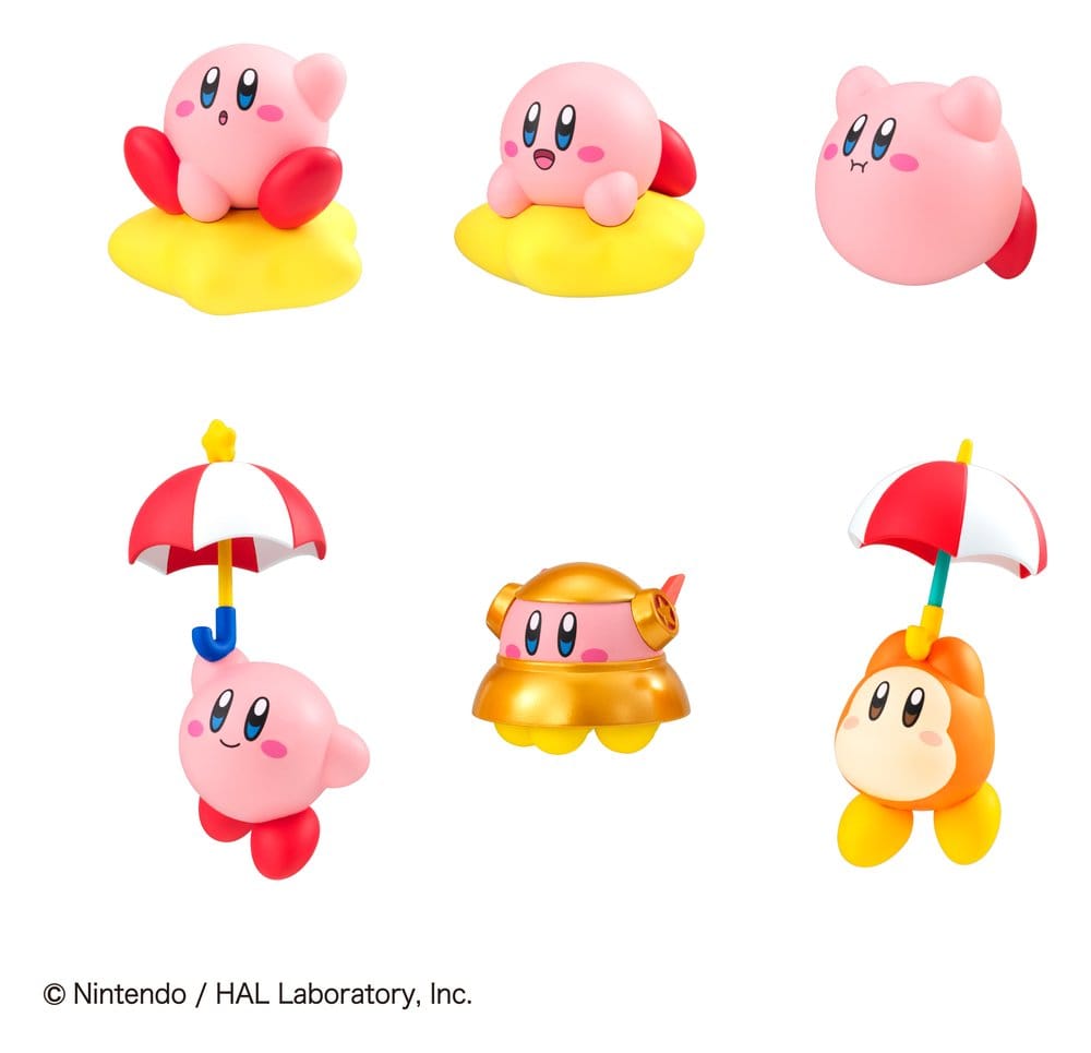 SU ORDINAZIONE Kirby Tobimasu Trading Figure 5 cm Blind Box Assortment (6)