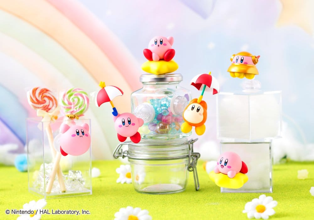 SU ORDINAZIONE Kirby Tobimasu Trading Figure 5 cm Blind Box Assortment (6)