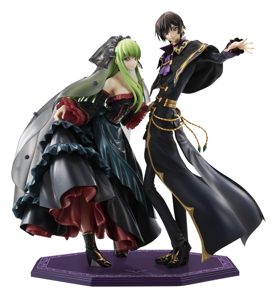 PREORDINE+ CHIUSO 11/2026 (NON CANCELLABILE) Code Geass: Lelouch of the Rebellion Precious G.E.M. Series Statue 2-Pack L.L. & C.C. 20th Anniversary 25 cm