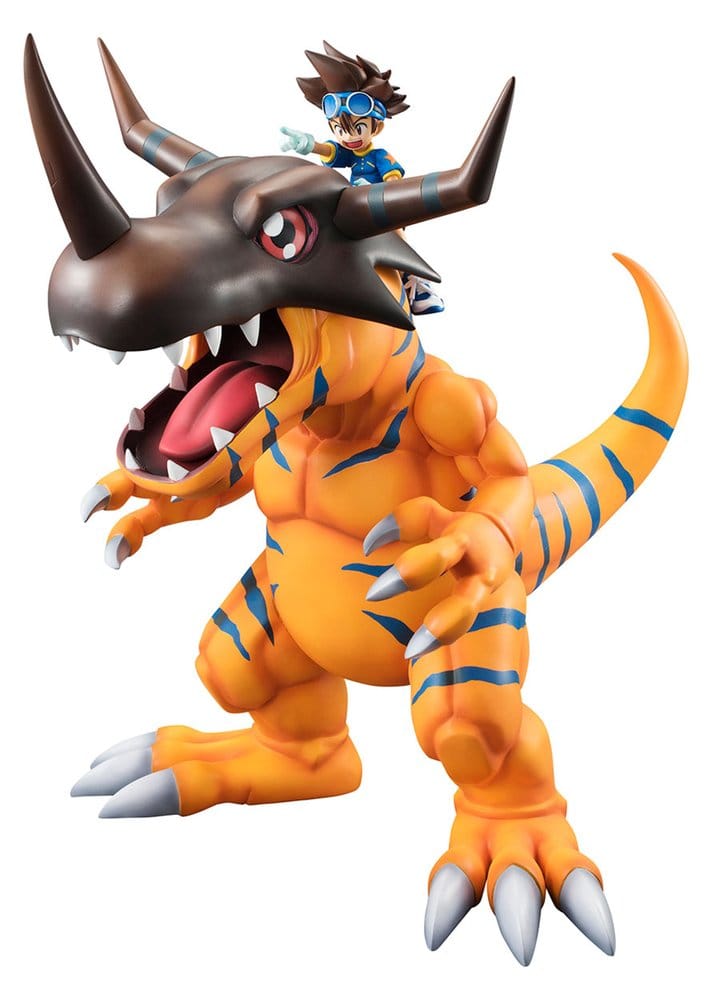 PREORDINE+ 02/2027 Digimon Adventure Precious G.E.M. Series PVC Figure Greymon & Taichi Yagami 25 cm (Repeat)