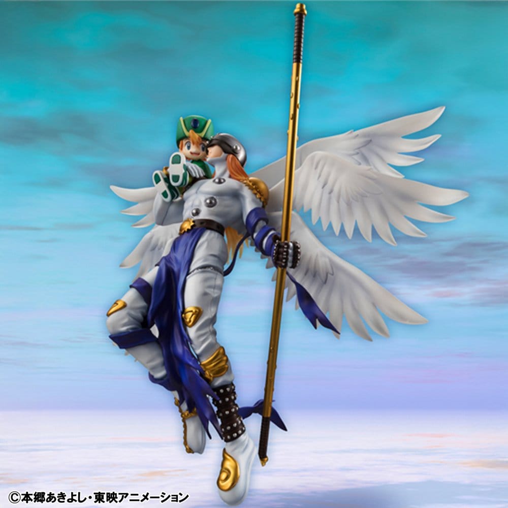 PREORDINE+ 11/2026 (NON CANCELLABILE) Digimon Adventure G.E.M. Series PVC Figure Angemon & Takeru Takaishi 22 cm (Repeat)