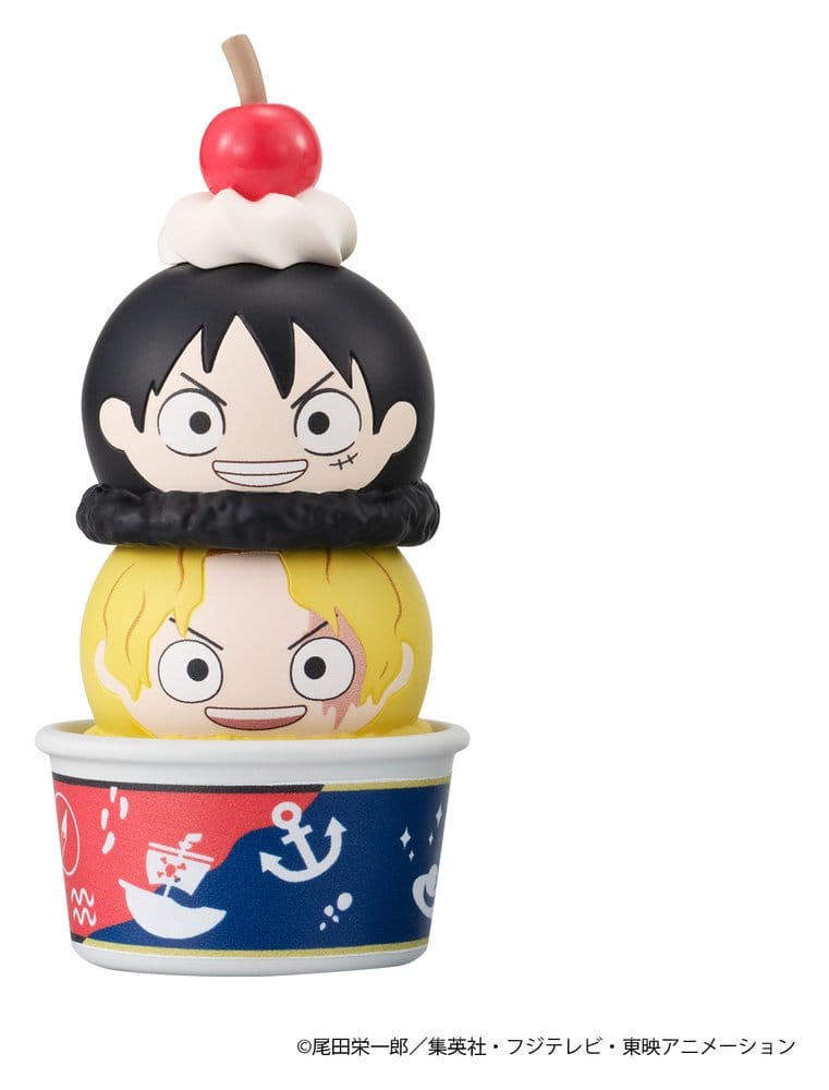 SU ORDINAZIONE One Piece Tsumichen Stack up & Change Trading Figure 8 cm Assortment (6)