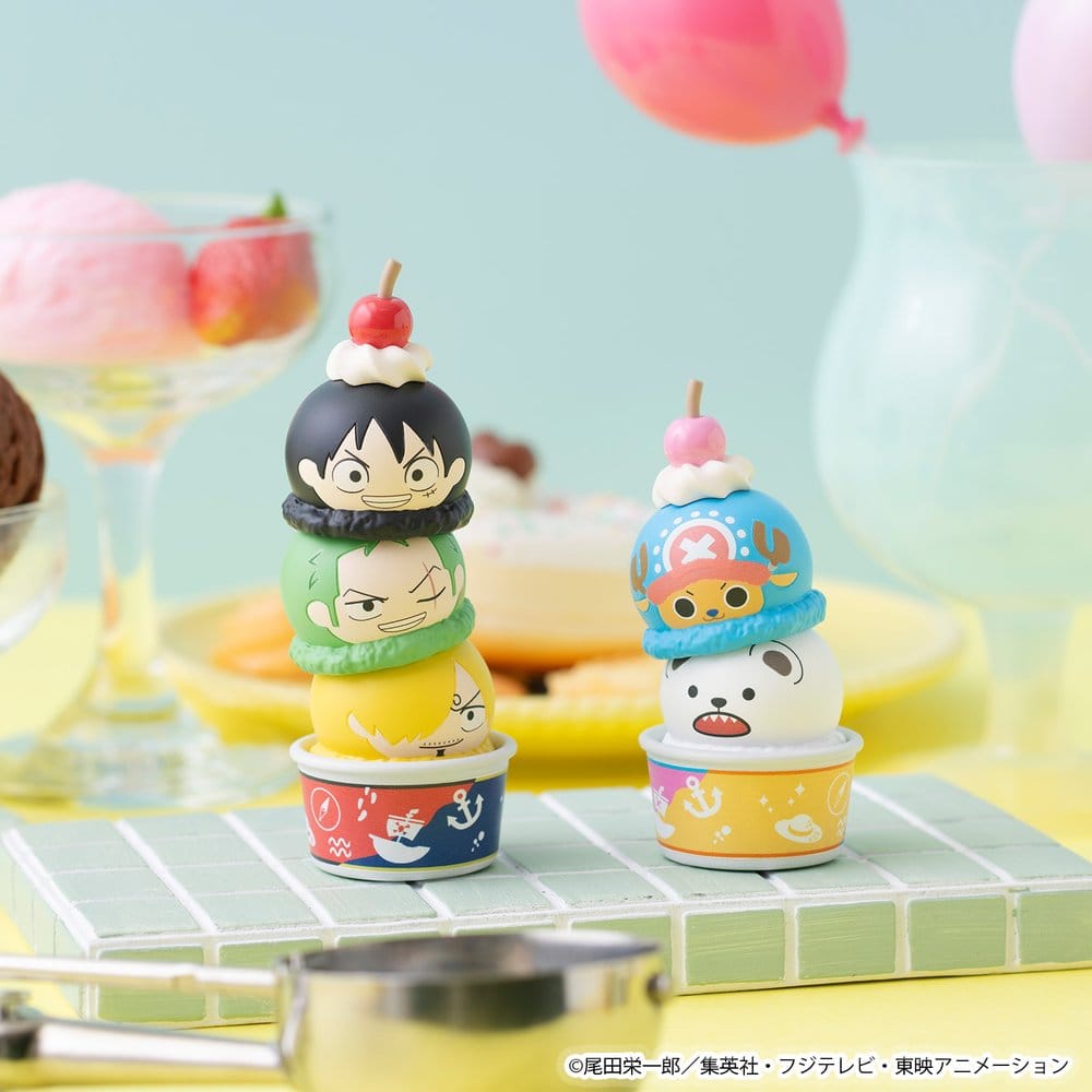 SU ORDINAZIONE One Piece Tsumichen Stack up & Change Trading Figure 8 cm Assortment (6)