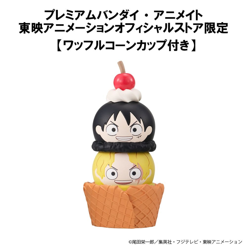 SU ORDINAZIONE One Piece Tsumichen Stack up & Change Trading Figure 6-Pack 8 cm (with gift)