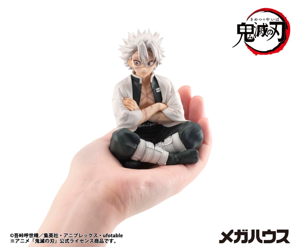 SU ORDINAZIONE Demon Slayer Kimetsu no Yaiba G.E.M. PVC Statue Shinazugawa-san Palm Size 9 cm