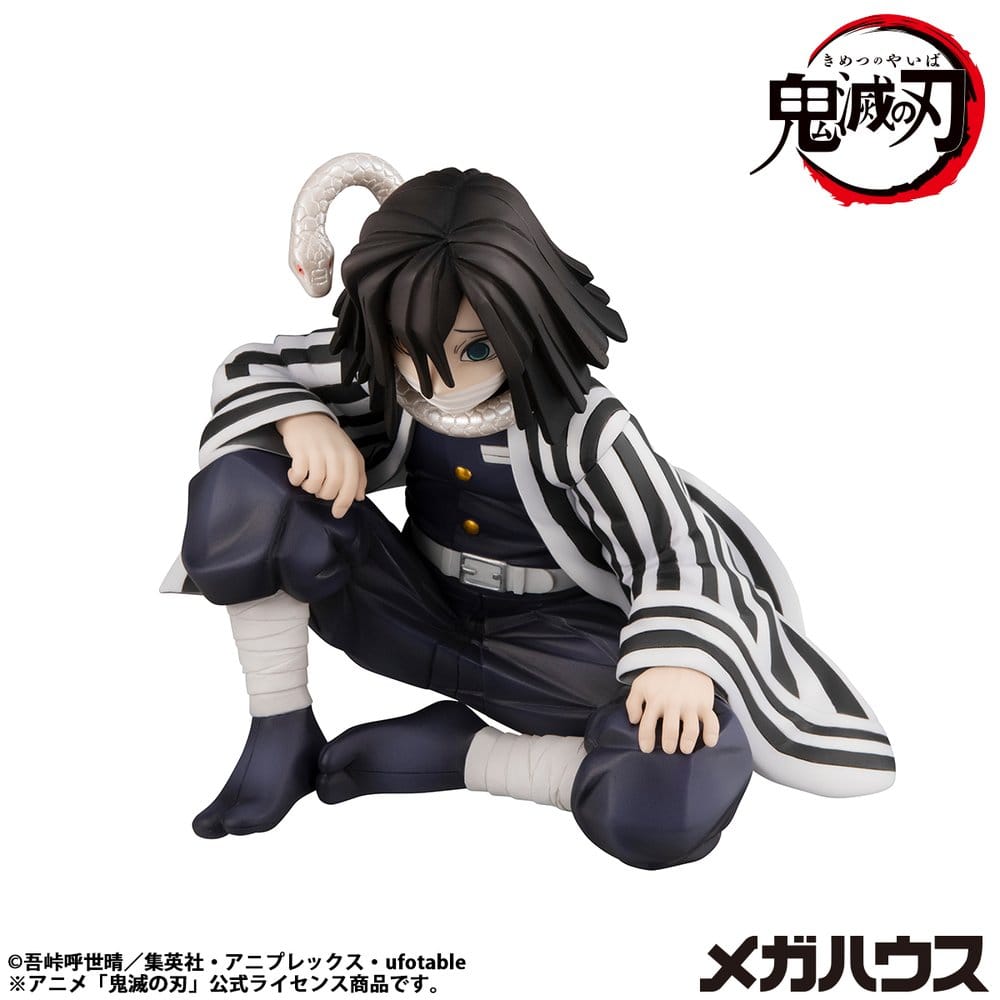 PREORDINE+ 10/2026 Demon Slayer Kimetsu no Yaiba G.E.M. PVC Statue Iguro-san Palm Size 7 cm