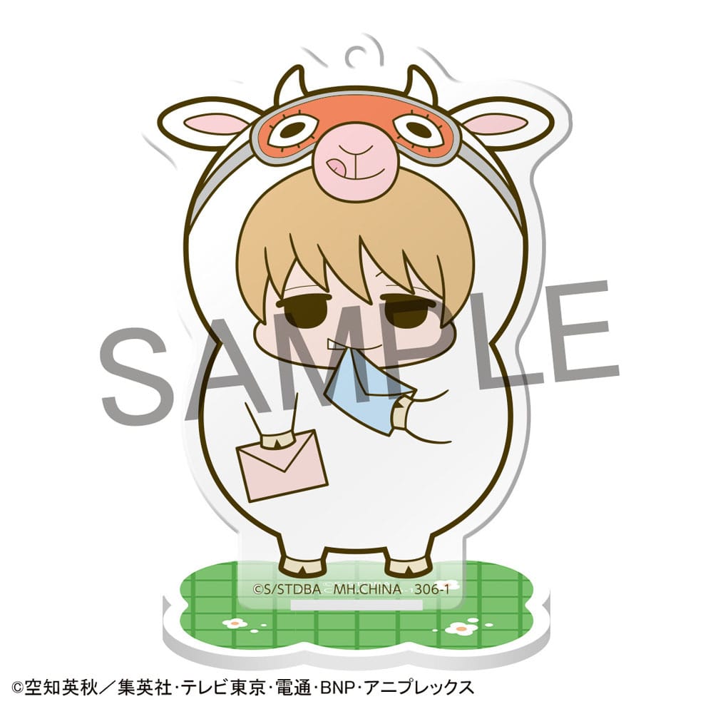 SU ORDINAZIONE Gintama Acrylic Figure Prince Hata & Animal Paradise Farm of Love & Peace 6 cm Blind Box Display (6)