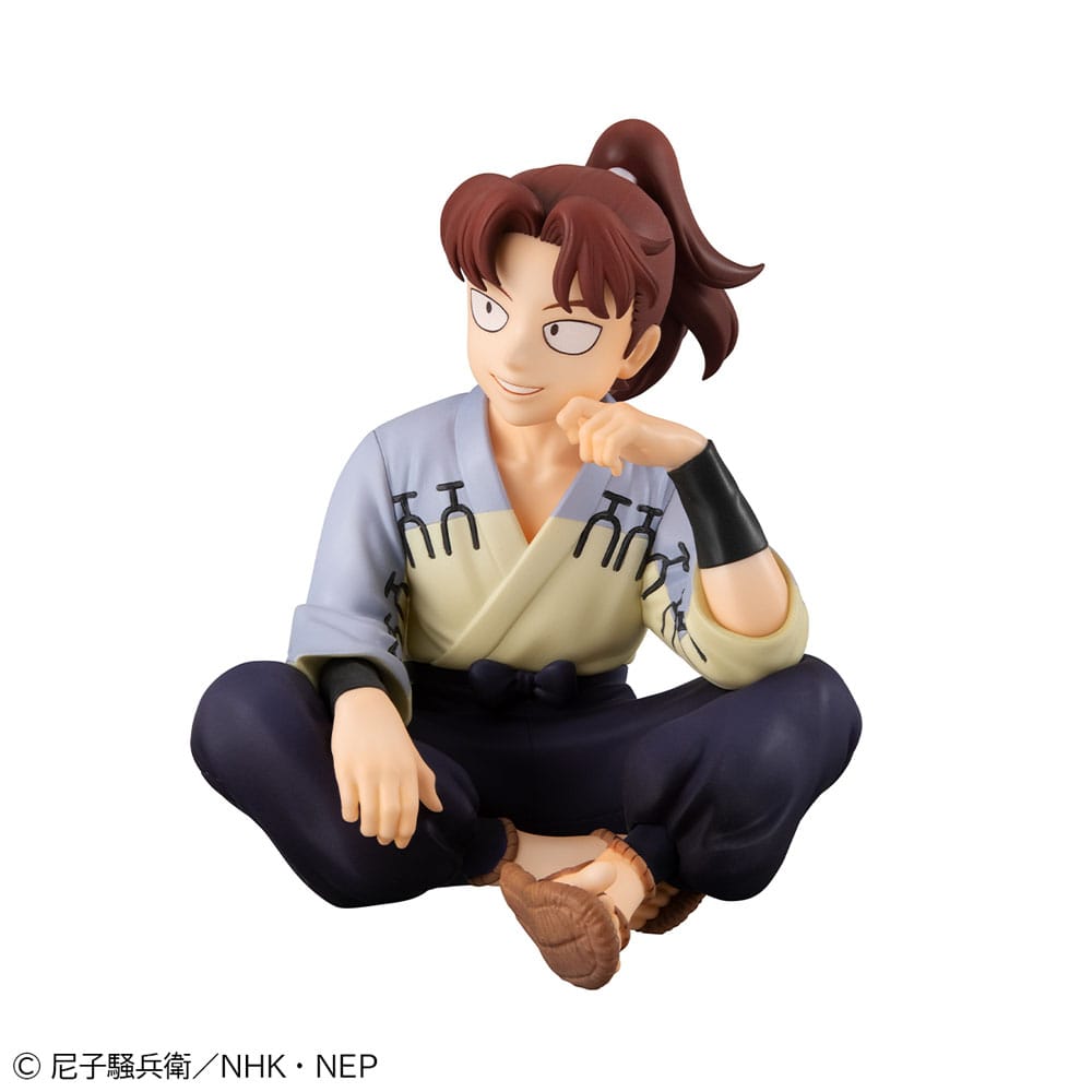 PREORDINE+ 09/2026 Nintama Rantaro The Movie G.E.M. Series PVC Statue Rikichi-san Palm Size 9 cm