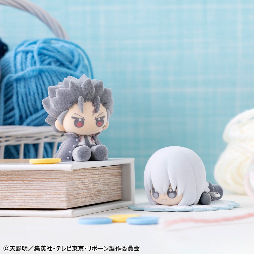 SU ORDINAZIONE Katekyo Hitman Reborn! Nuippo Minifigures 6 cm Blind Box Display (6) (Repeat)