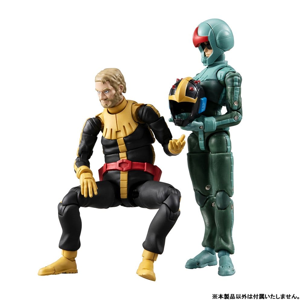 SU ORDINAZIONE Mobile Suit Gundam G.M.G. Collection 13 Action Figure Principality of Zeon Black Tri-Stars Gaia Normal Suit Ver. 10 cm