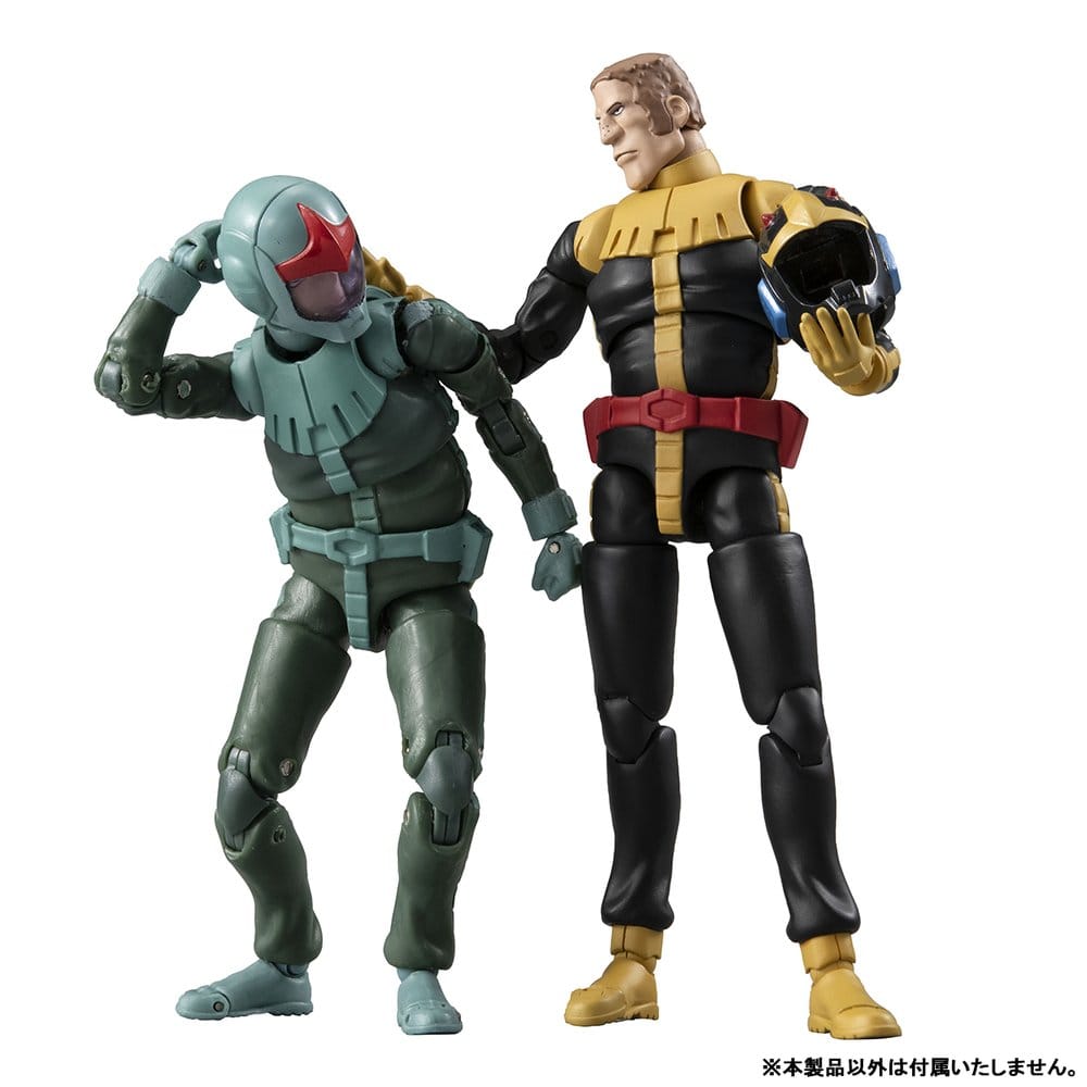 SU ORDINAZIONE Mobile Suit Gundam G.M.G. Collection 14 Action Figure Principality of Zeon Black Tri-Stars Ortega Normal Suit Ver. 10 cm