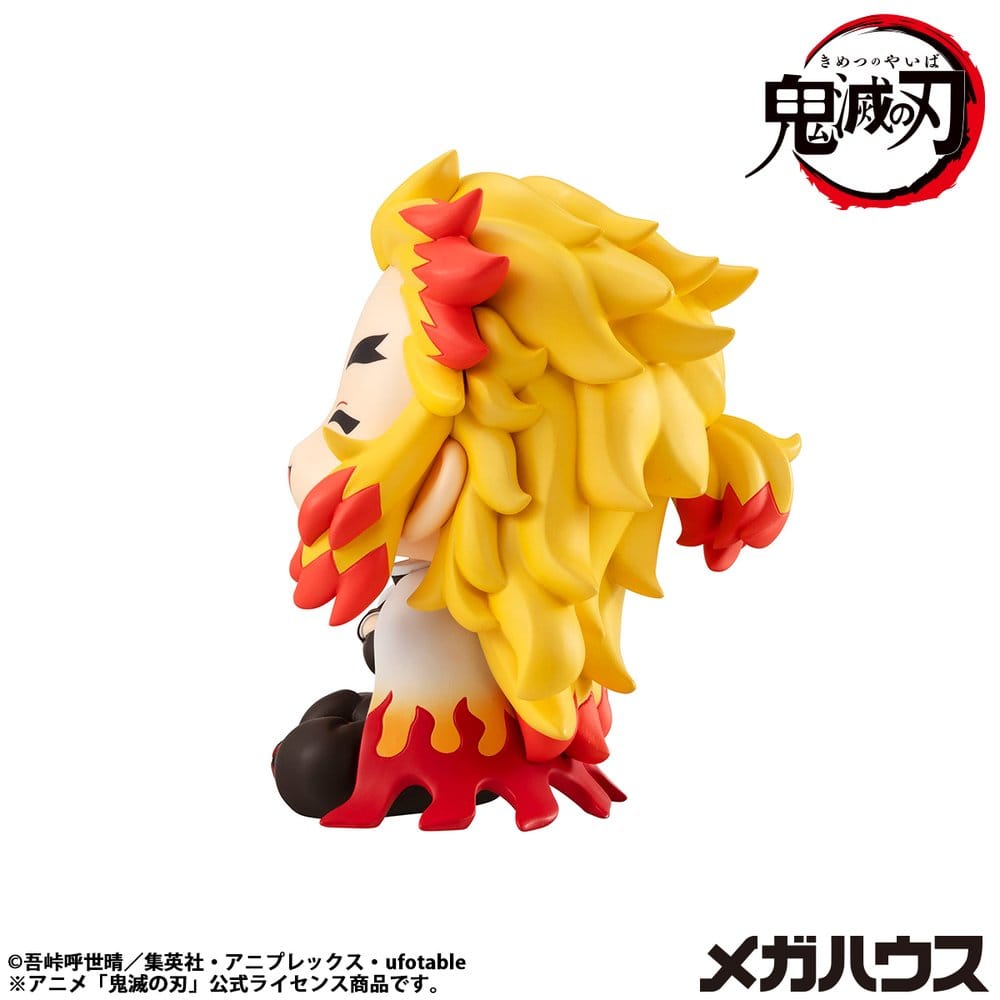 SU ORDINAZIONE Demon Slayer: Kimetsu no Yaiba Look Up PVC Statue Rengoku Kyoujurou Smile Ver. 11 cm