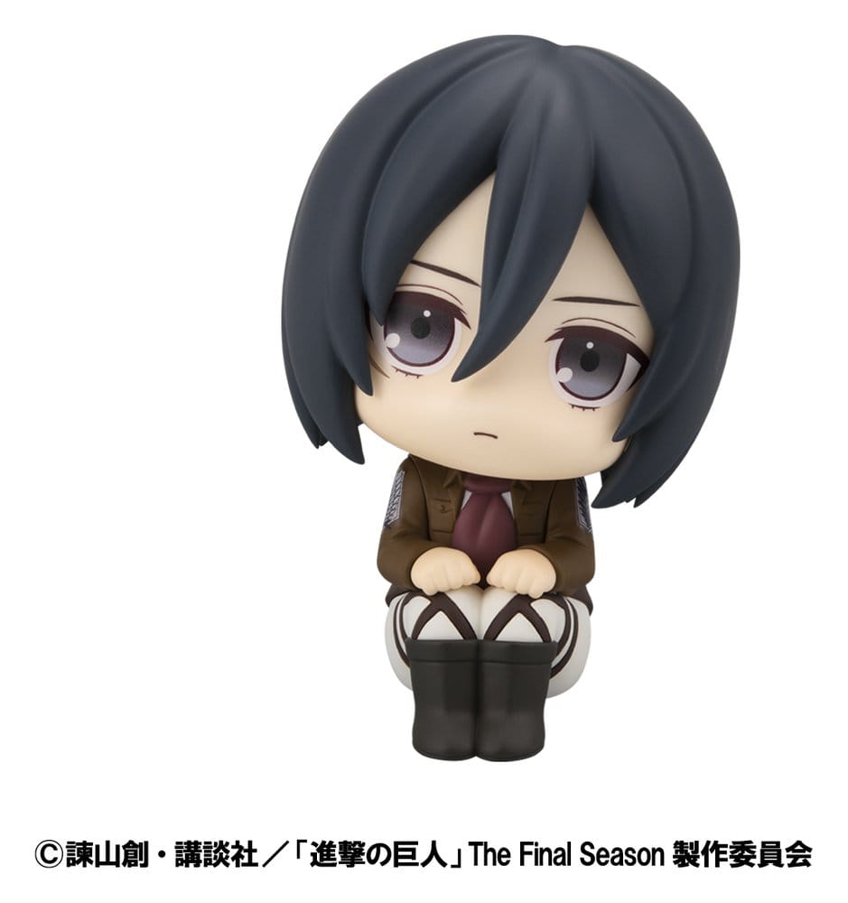 PREORDINE+ CHIUSO 11/2026 Attack on Titan Look Up PVC Statue Mikasa Ackerman 11 cm