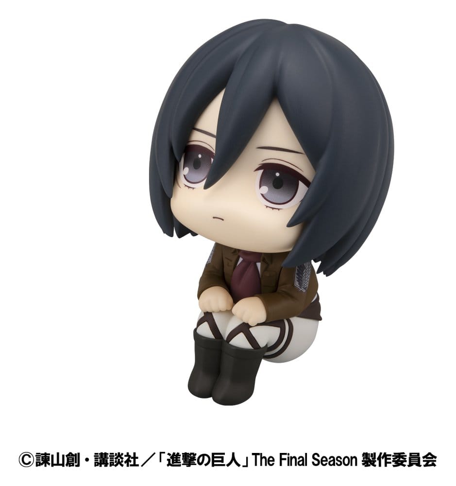 PREORDINE+ CHIUSO 11/2026 Attack on Titan Look Up PVC Statue Mikasa Ackerman 11 cm