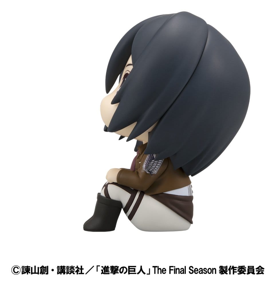 PREORDINE+ CHIUSO 11/2026 Attack on Titan Look Up PVC Statue Mikasa Ackerman 11 cm