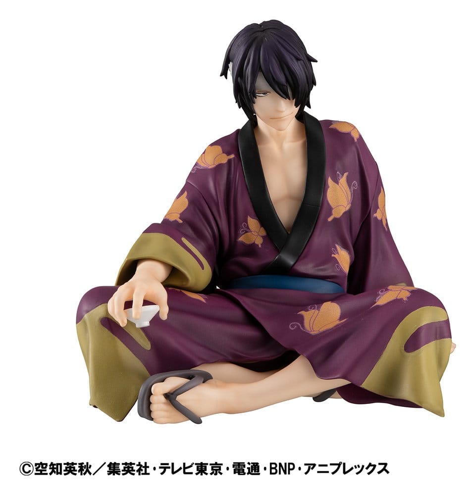 PREORDINE+ 11/2026 Gintama G.E.M. Series PVC Statue Takasugi San Palm Size 9 cm