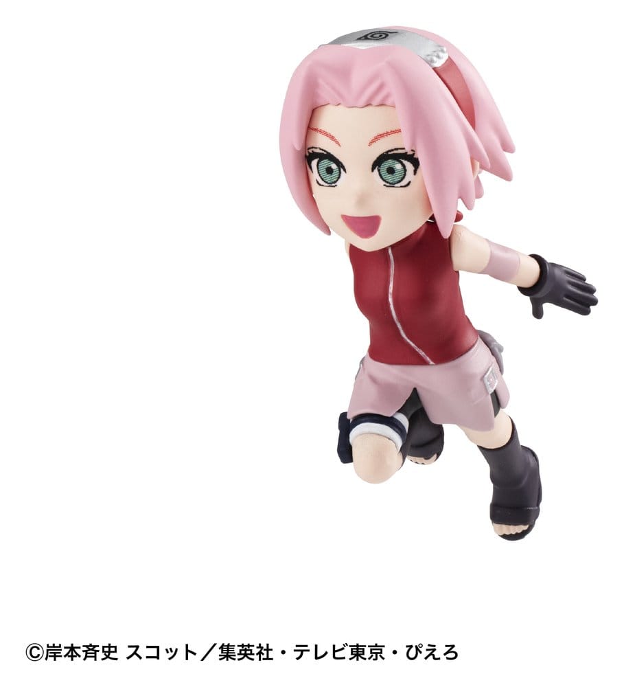 PREORDINE+ 06/2027 Naruto Shippuden Tobimas Mini Figures 5 cm Blind Box Display (6)