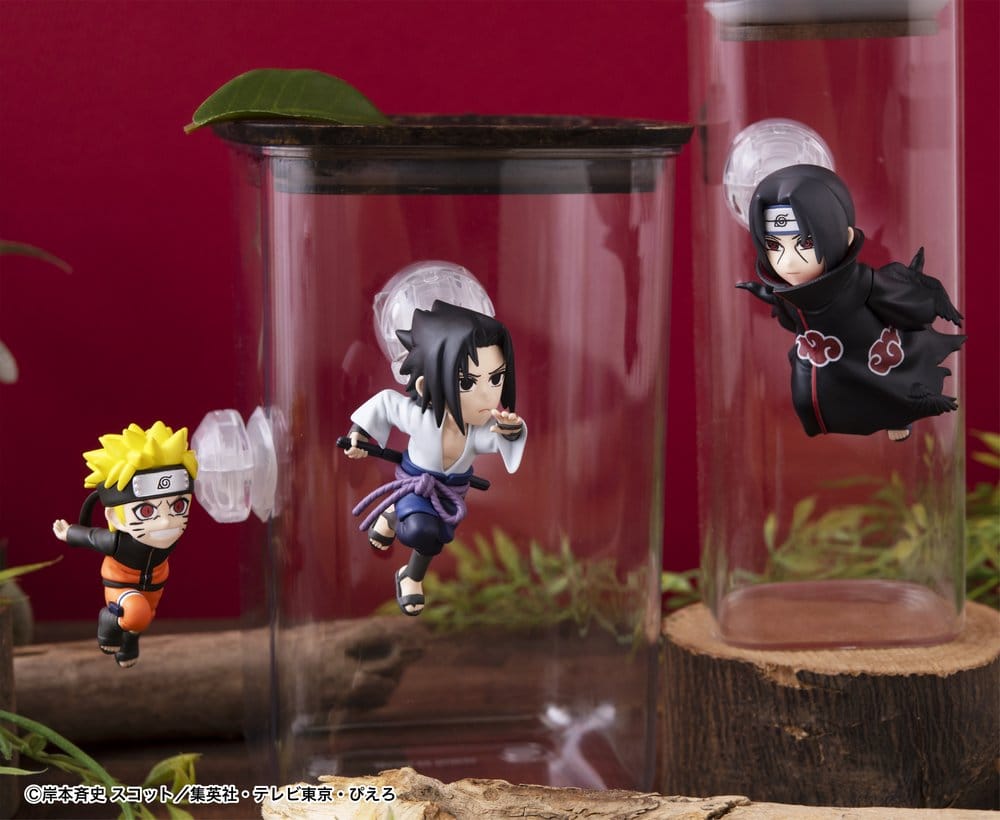 PREORDINE+ 06/2027 Naruto Shippuden Tobimas Mini Figures 5 cm Blind Box Display (6)