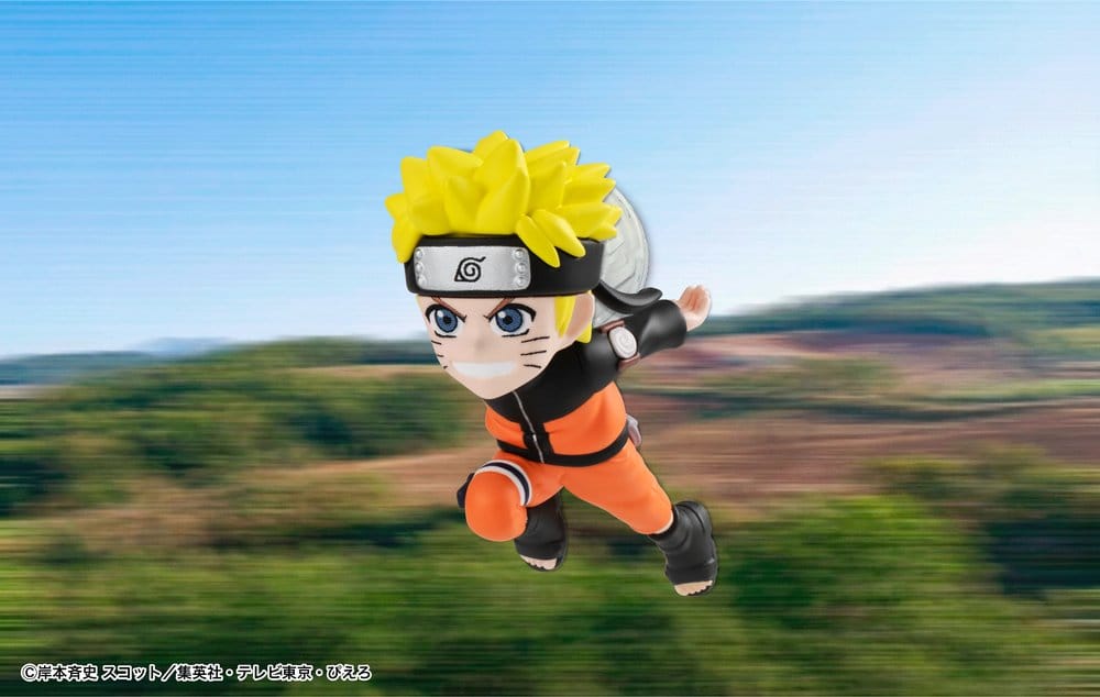 PREORDINE+ 06/2027 Naruto Shippuden Tobimas Mini Figures 5 cm Blind Box Display (6)