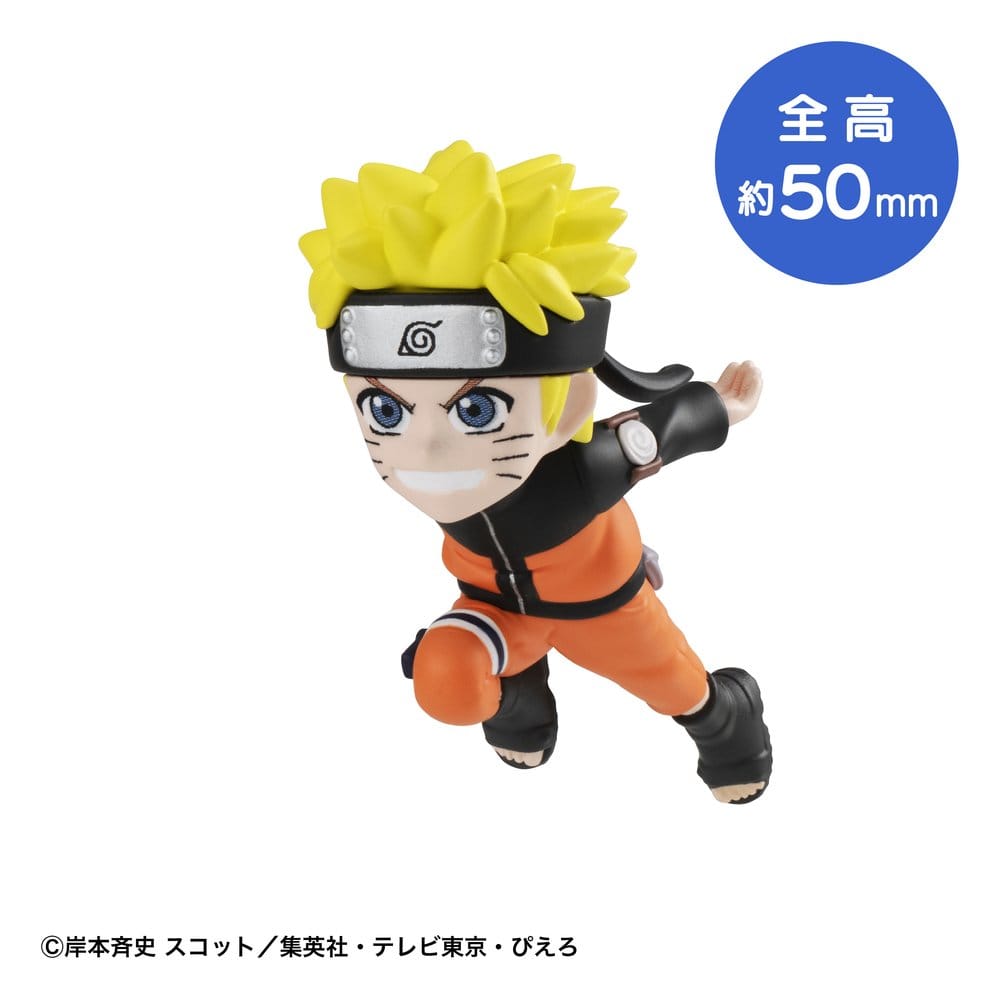 PREORDINE+ 06/2027 Naruto Shippuden Tobimas Mini Figures 5 cm Blind Box Display (6)