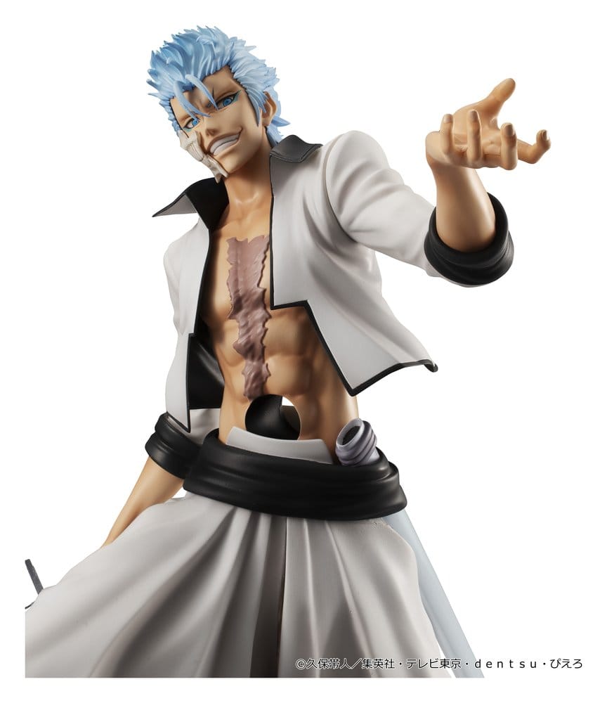 PREORDINE+ 04/2027 Bleach G.E.M. Series PVC Figure Grimmjow Jaegerjaquez 25 cm (Repeat)