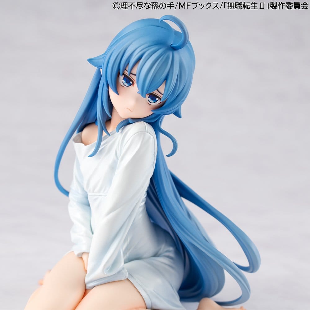 PREORDINE+ 10/2026 Mushoku Tensei Jobless Reincarnation Melty Princess PVC Statue Roxy Peeping Ver. Palm Size 9 cm