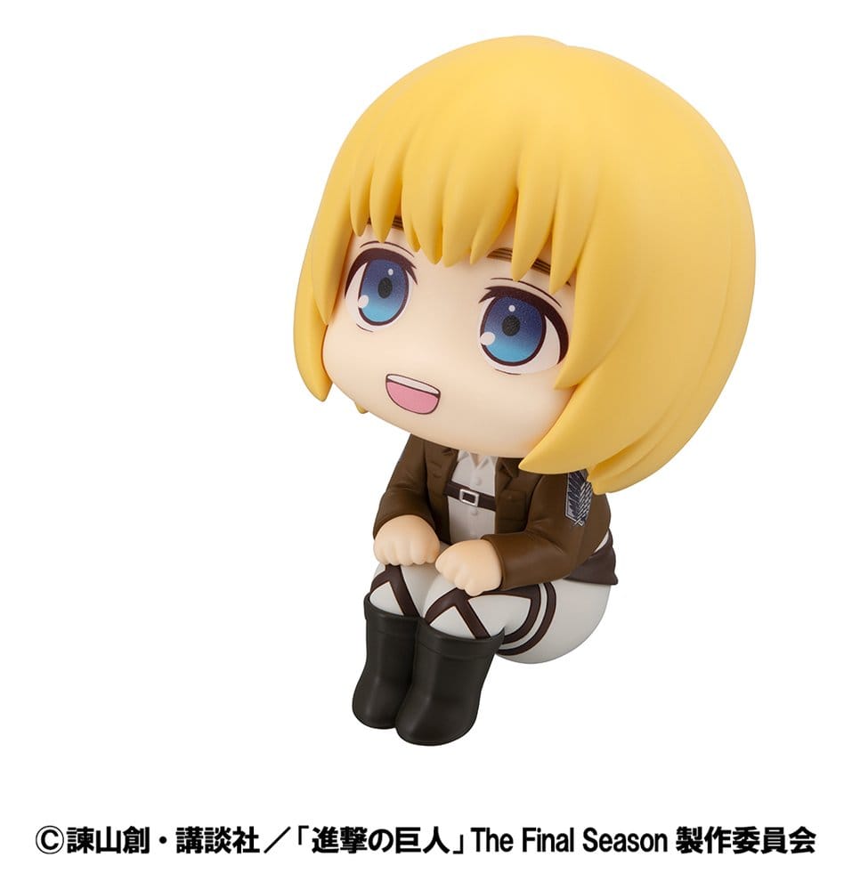 PREORDINE+ CHIUSO 12/2026 Attack on Titan Lookup PVC Figure Armin Arlert 11 cm