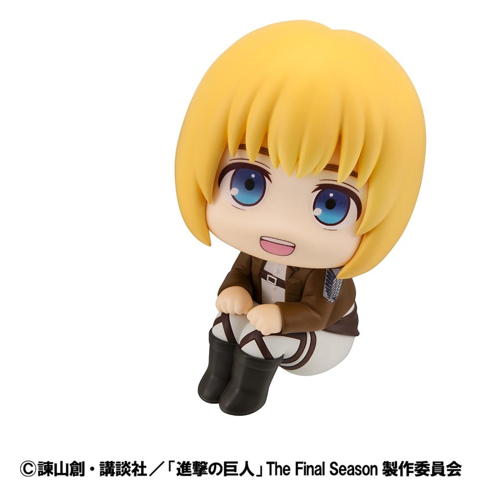 PREORDINE+ CHIUSO 12/2026 Attack on Titan Lookup PVC Figure Armin Arlert 11 cm