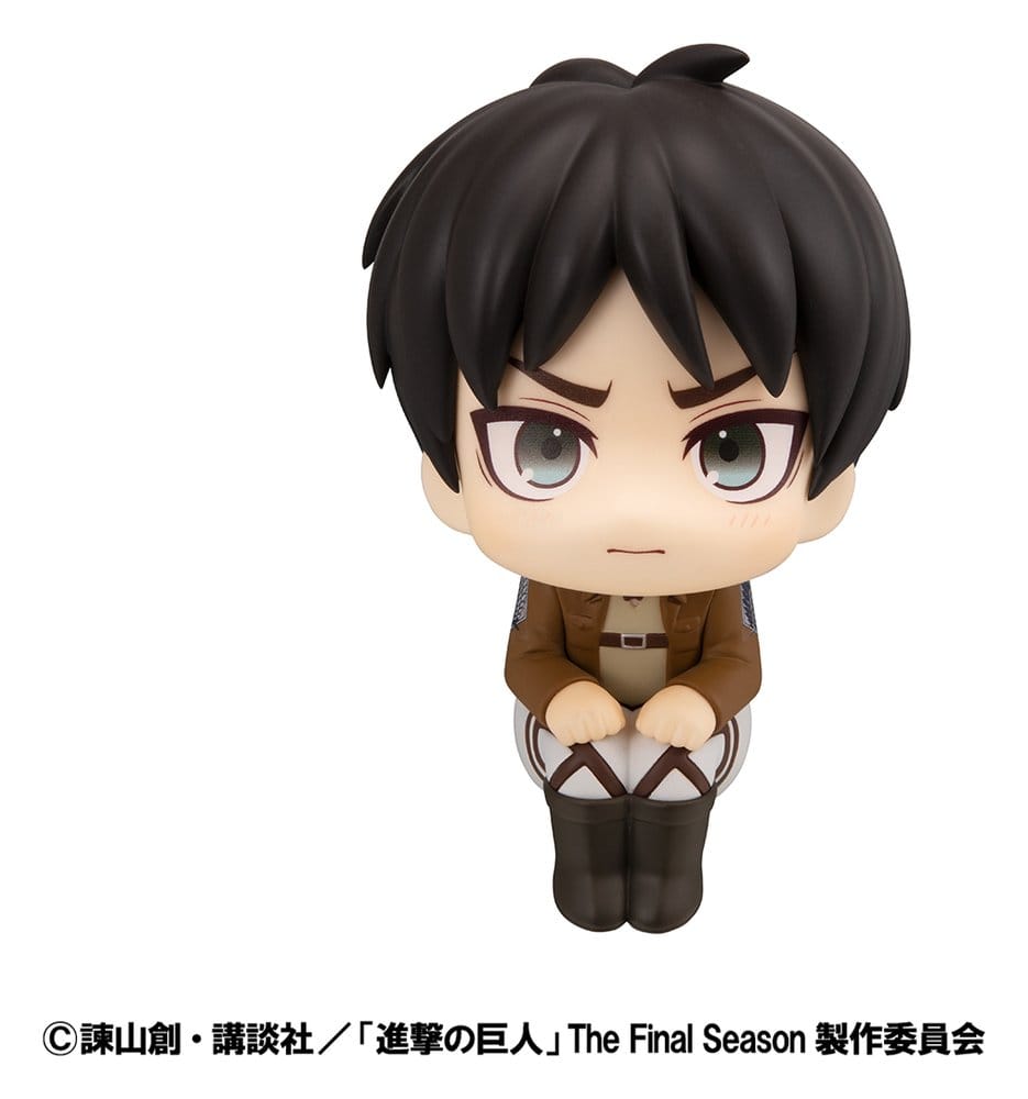 PREORDINE+ 12/2026 Attack on Titan Lookup PVC Figure Eren Jaeger Grumpy Ver. 11 cm