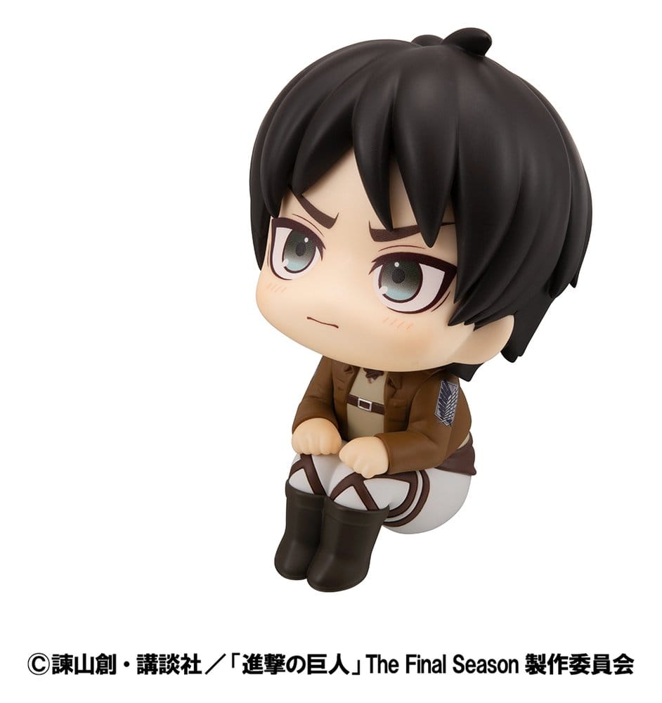 PREORDINE+ CHIUSO 12/2026 Attack on Titan Lookup PVC Figure Eren Jaeger Grumpy Ver. 11 cm
