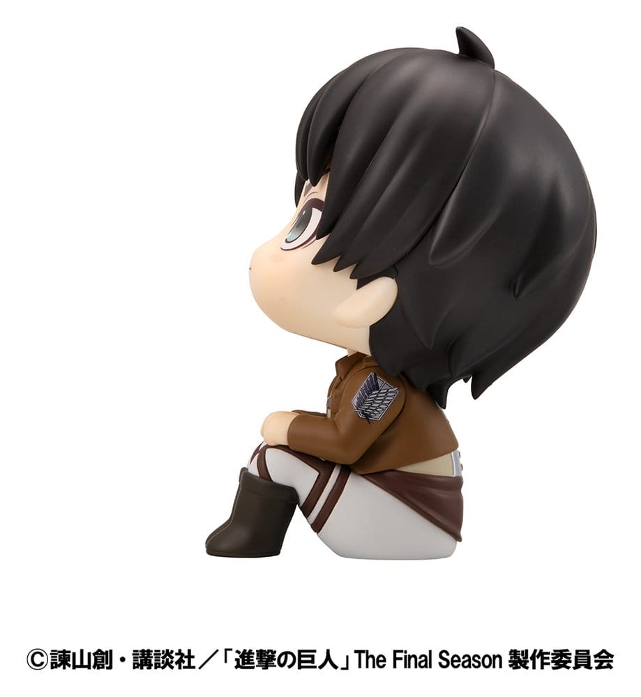 PREORDINE+ CHIUSO 12/2026 Attack on Titan Lookup PVC Figure Eren Jaeger Grumpy Ver. 11 cm
