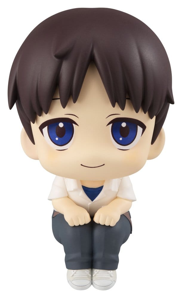 PREORDINE+ 01/2027 Evangelion: 3.0+1.0 Thrice Upon a Time Look Up PVC Figure Shinji Ikari 11 cm (Repeat)